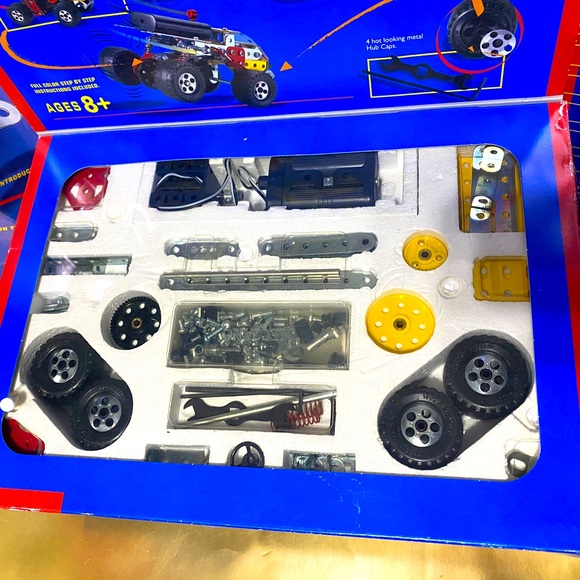 ERECTOR EVOLUTION SET 2 VTG 1995 CONSTRUCTION METAL SYSTEM IN ORIGINAL BOX - Picture 4 of 16